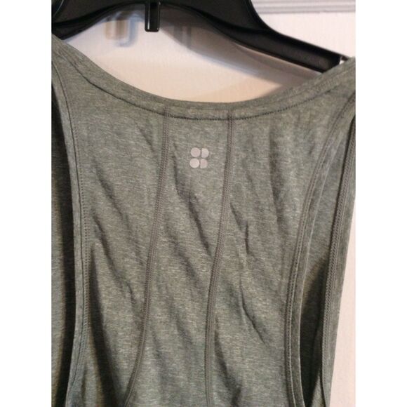 Sweaty Betty London Loose Fit Green Racer Back Tank Size Medium - Picture 4 of 4